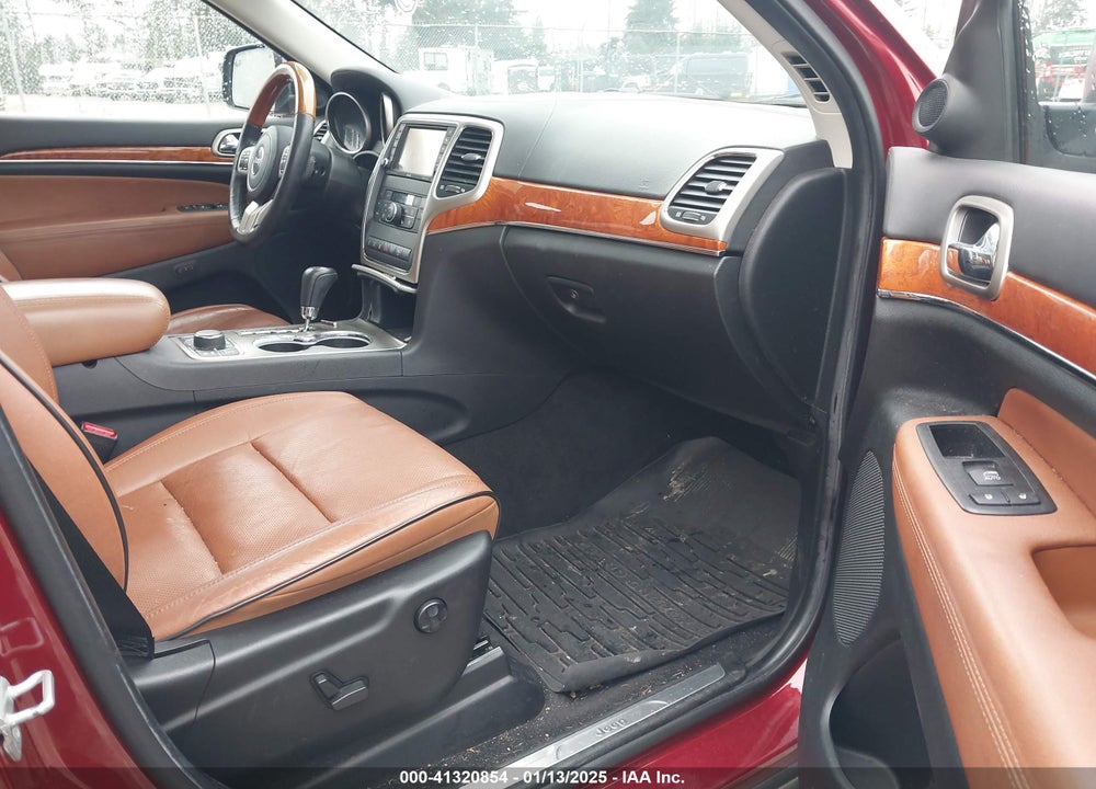 2012 JEEP GRAND CHEROKEE OVERLAND VIN: 1C4RJFCT9CC179946