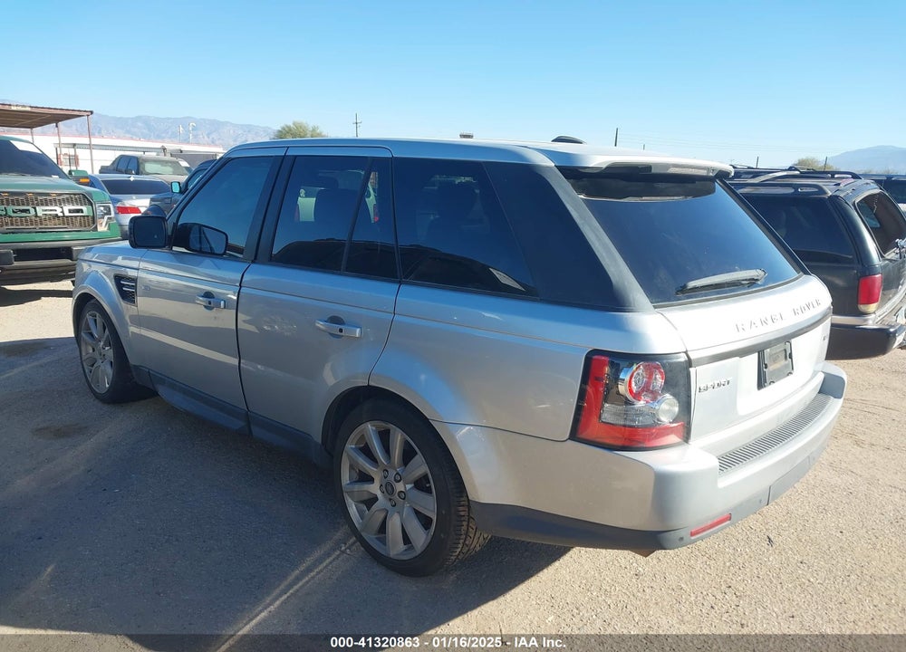 2013 LAND ROVER RANGE ROVER SPORT HSE VIN: SALSF2D42DA812506