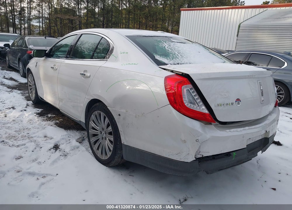 2013 LINCOLN MKS VIN: 1LNHL9EK3DG617751