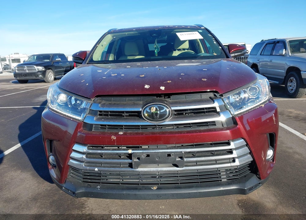 2018 TOYOTA HIGHLANDER LIMITED VIN: 5TDDZRFH2JS810513