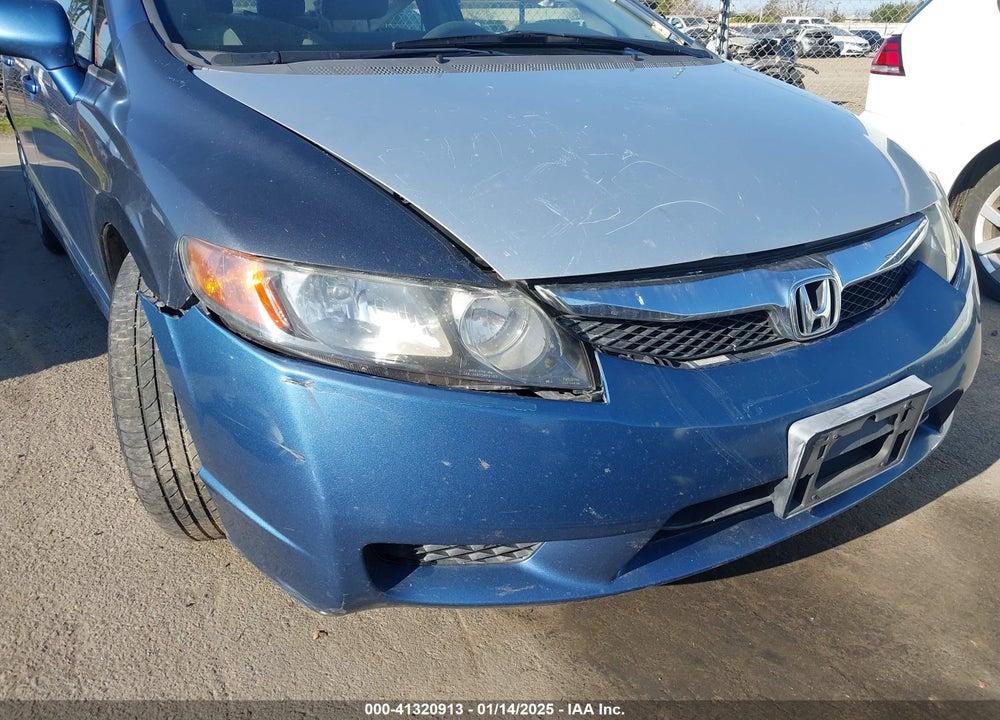 2009 HONDA CIVIC LX VIN: 19XFA16569E019124