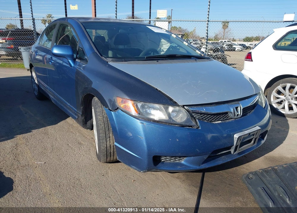 2009 HONDA CIVIC LX VIN: 19XFA16569E019124