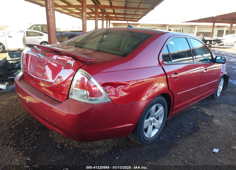2008 FORD FUSION VIN: 3FAHP07Z08R147018
