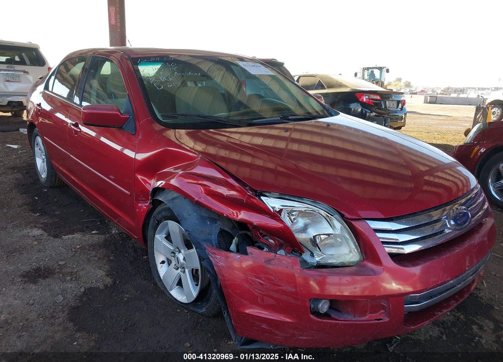 2008 FORD FUSION VIN: 3FAHP07Z08R147018