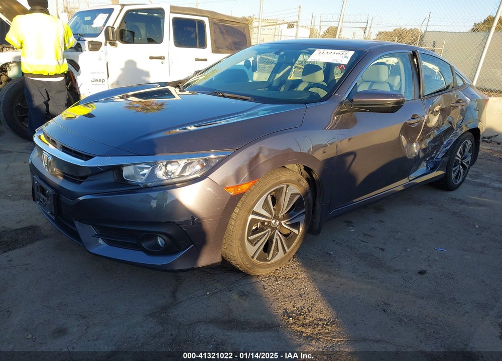 2016 HONDA CIVIC VIN: 2HGFC1F30GH656148