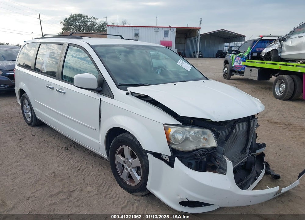 2012 DODGE GRAND CARAVAN SXT VIN: 2C4RDGCG1CR196375
