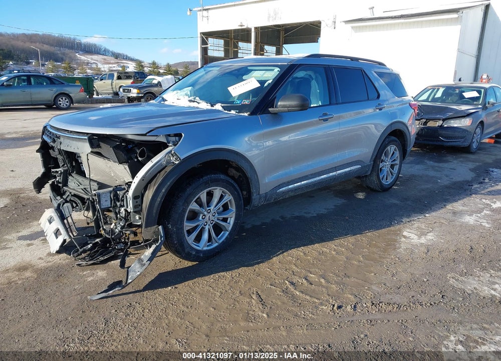 2022 FORD EXPLORER XLT VIN: 1FMSK8DH7NGA73054