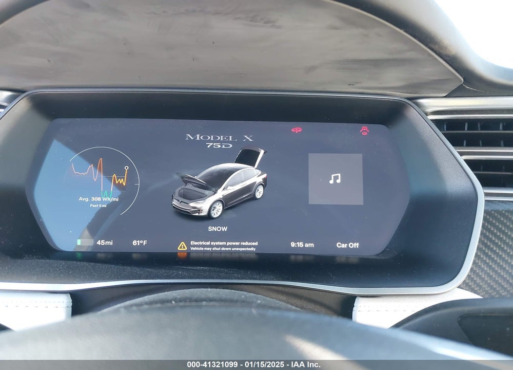 2018 TESLA MODEL X 100D/75D/P100D VIN: 5YJXCAE29JF090550