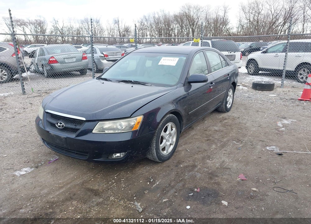 2006 HYUNDAI SONATA GLS V6/LX V6 VIN: 5NPEU46F06H037333