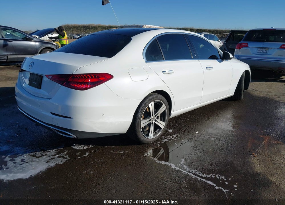 2022 MERCEDES-BENZ C VIN: W1KAF4HB4NR034712