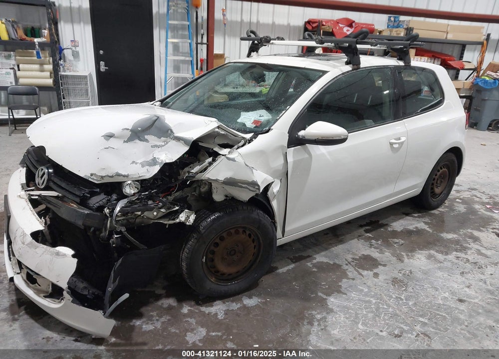 2012 VOLKSWAGEN GOLF VIN: WVWAB7AJ9CW247825