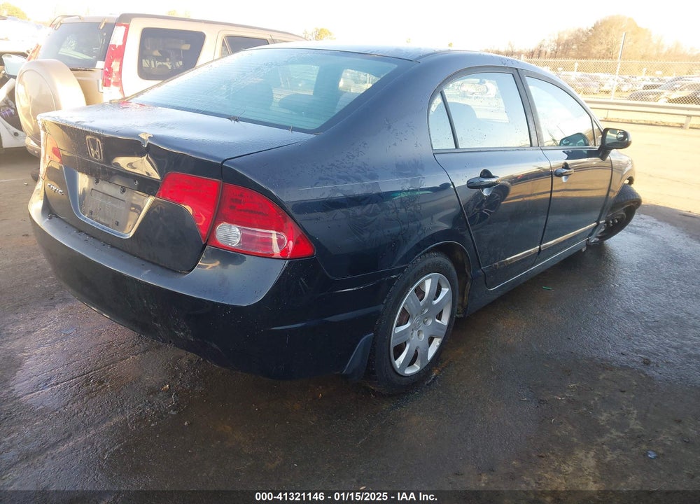 2008 HONDA CIVIC LX VIN: 1HGFA16548L008596