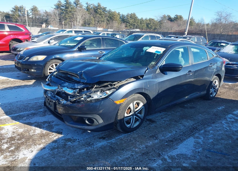 2017 HONDA CIVIC VIN: 19XFC2F66HE215412