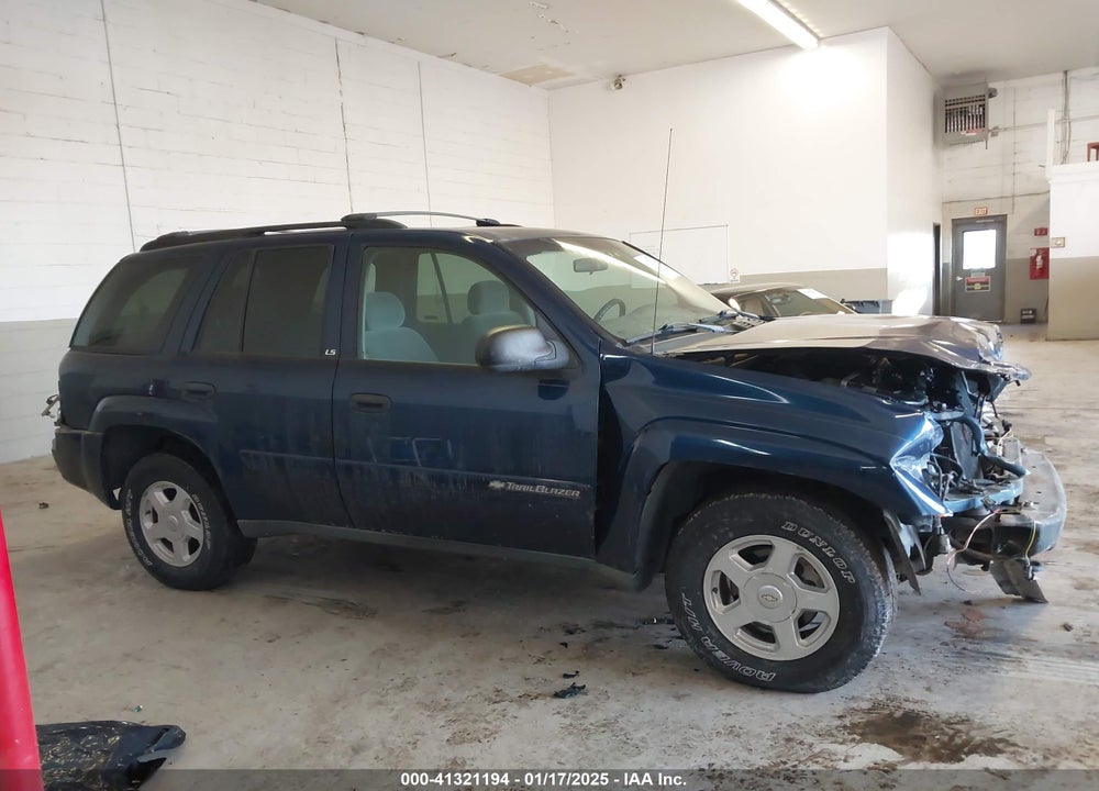 2002 CHEVROLET TRAILBLAZER LS VIN: 1GNDT13S622499848