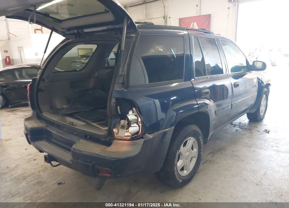2002 CHEVROLET TRAILBLAZER LS VIN: 1GNDT13S622499848