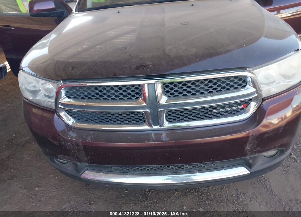 2012 DODGE DURANGO SXT VIN: 1C4RDHAG4CC335318