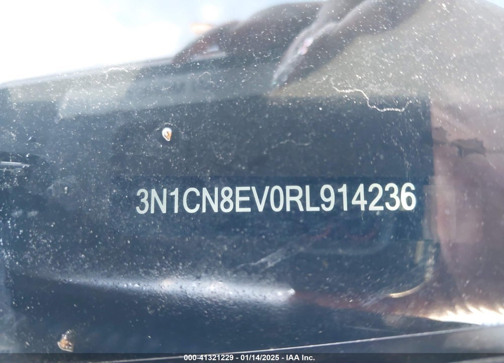 2024 NISSAN VERSA 1.6 SV VIN: 3N1CN8EV0RL914236