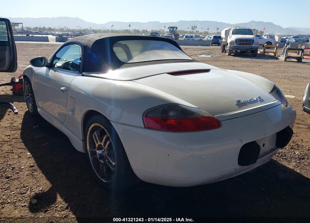 2002 PORSCHE BOXSTER S VIN: WP0CB29842U663188
