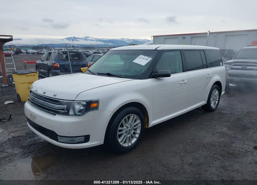 2013 FORD FLEX SEL VIN: 2FMHK6C89DBD22749