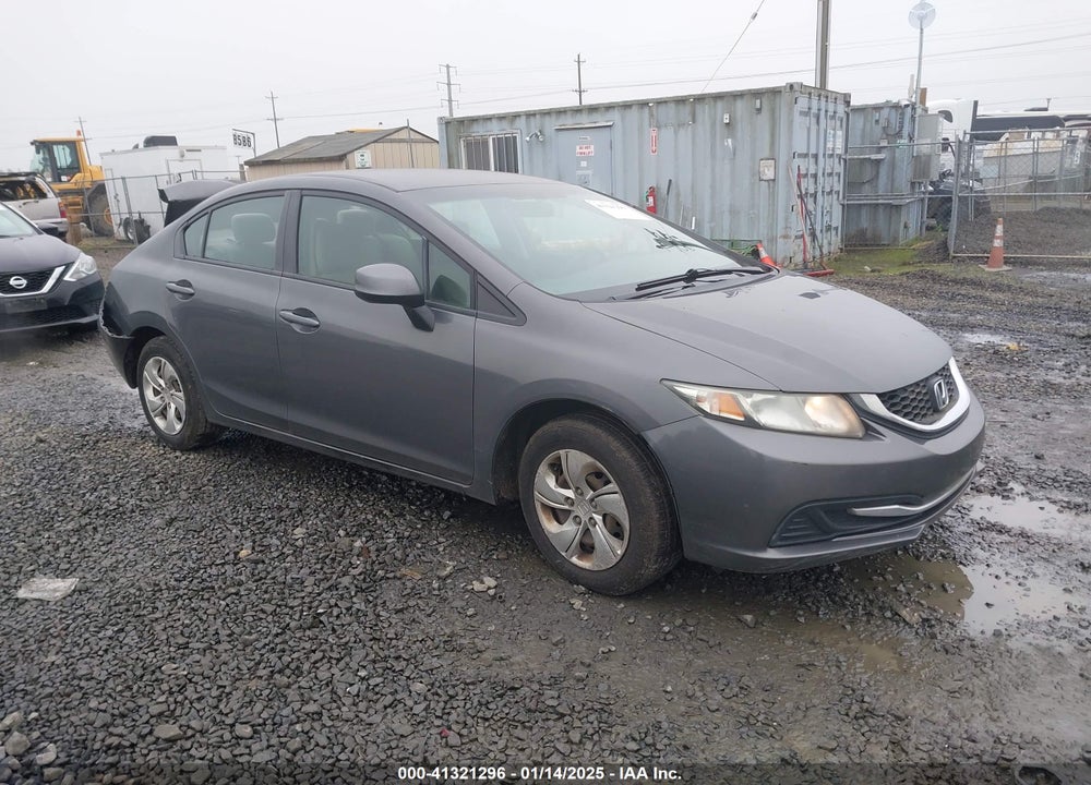 2013 HONDA CIVIC LX VIN: 2HGFB2F50DH521127
