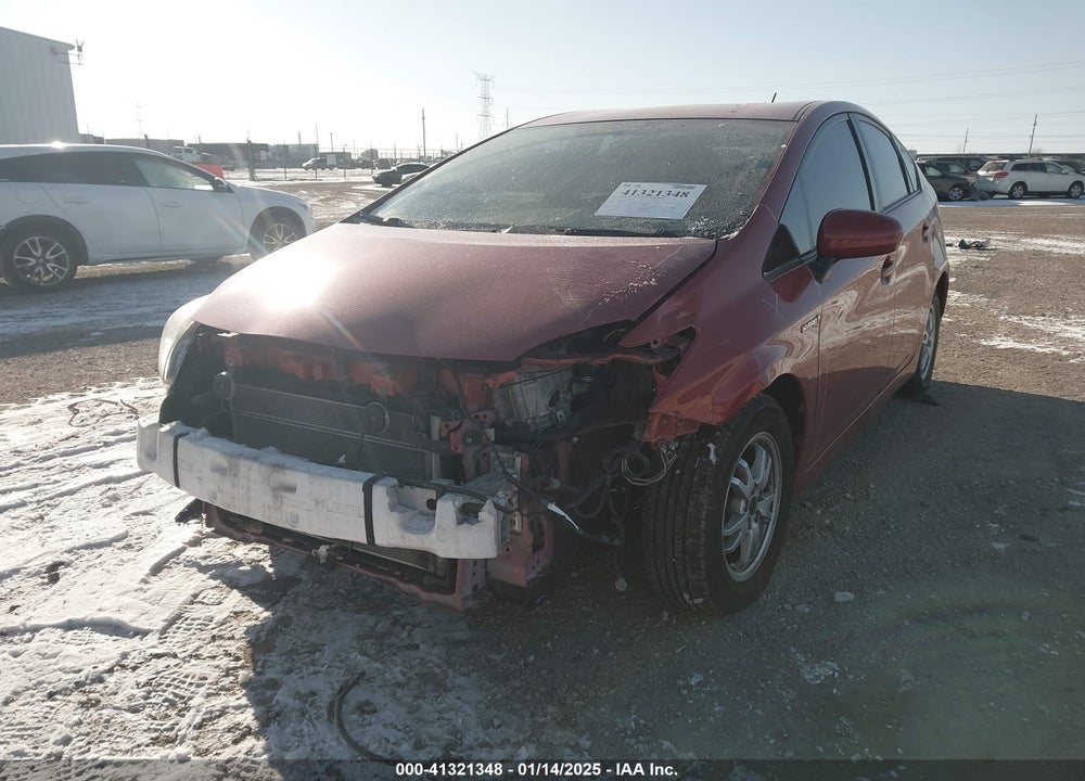 2011 TOYOTA PRIUS TWO VIN: JTDKN3DU7B0318757