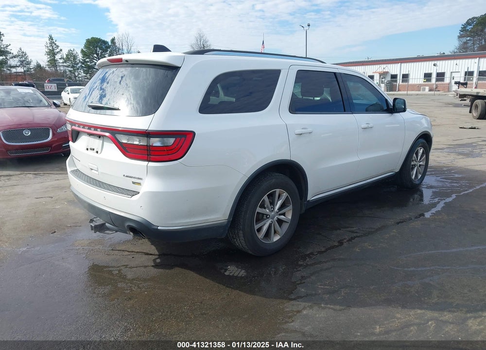 2015 DODGE DURANGO LIMITED VIN: 1C4RDHDG2FC784304