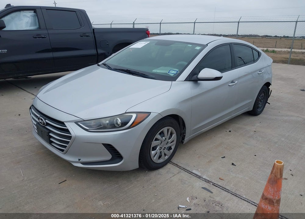 2017 HYUNDAI ELANTRA VIN: KMHD74LF9HU325816