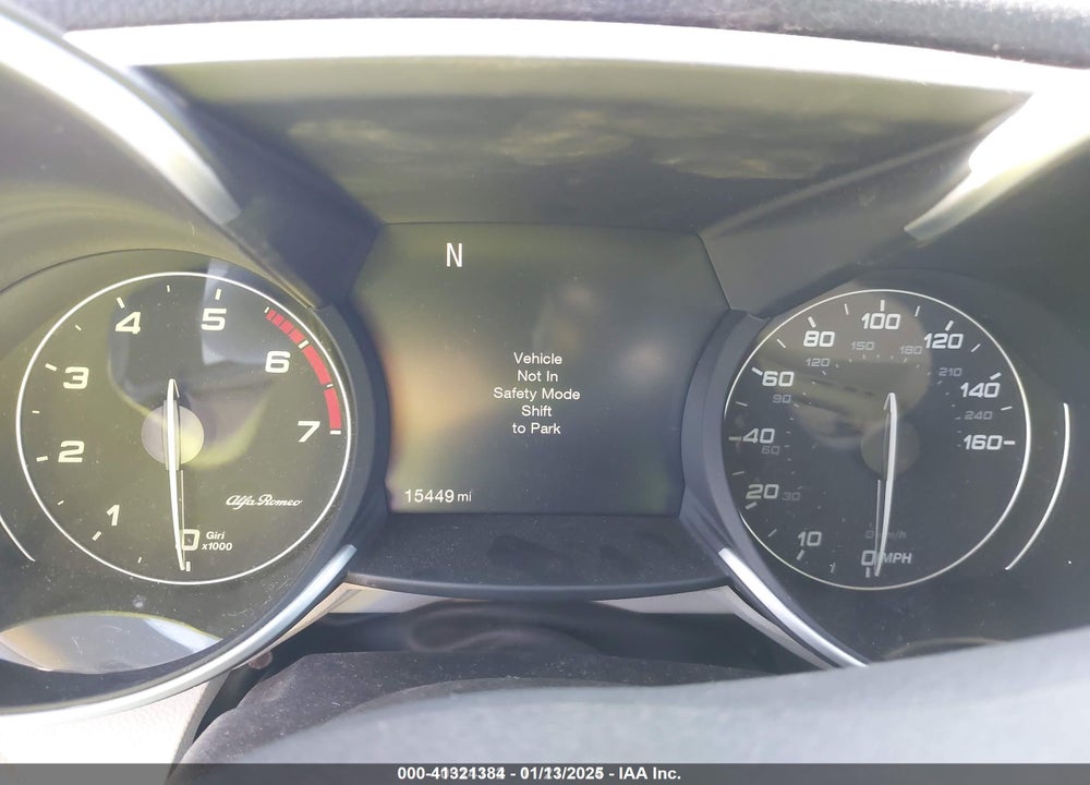 2019 ALFA ROMEO GIULIA TI SPORT AWD VIN: ZARFANBN4K7611937