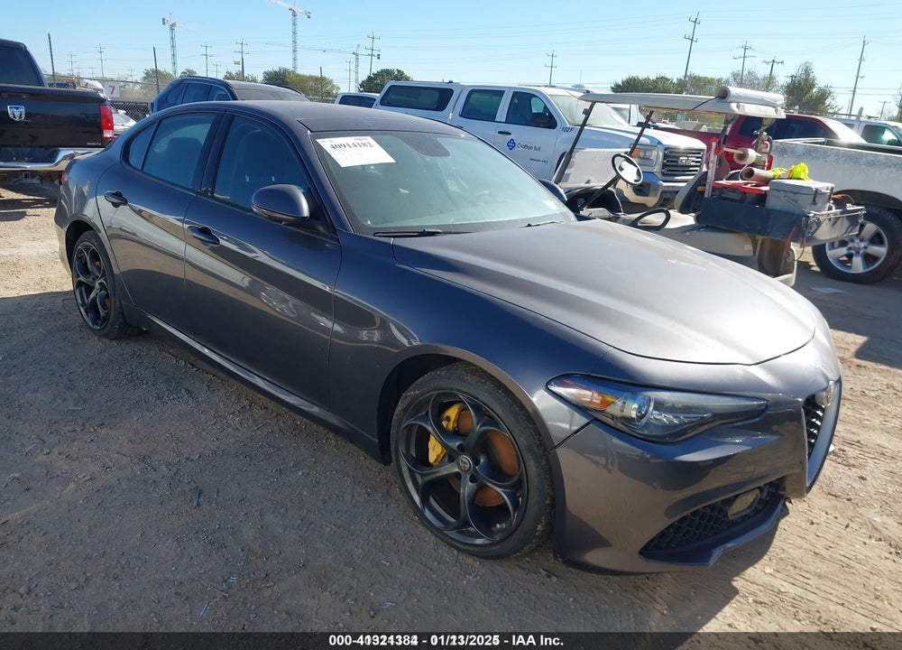 2019 ALFA ROMEO GIULIA TI SPORT AWD VIN: ZARFANBN4K7611937