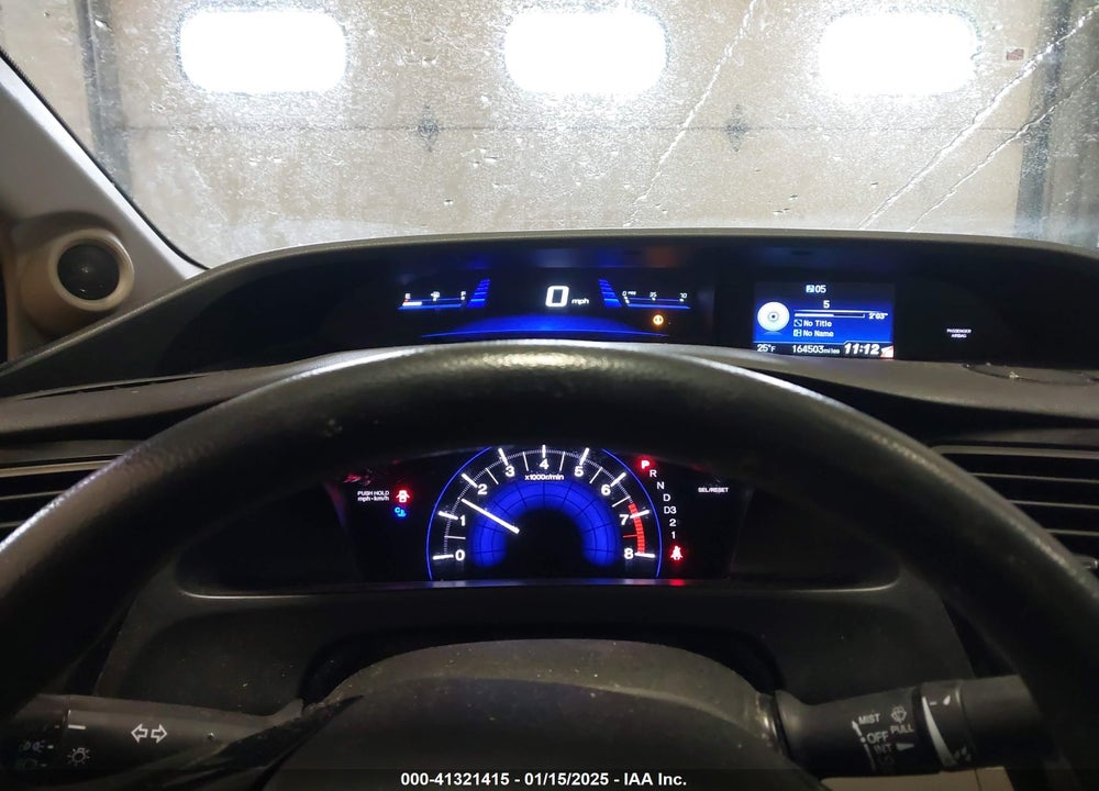 2013 HONDA CIVIC VIN: 19XFB2F81DE064980