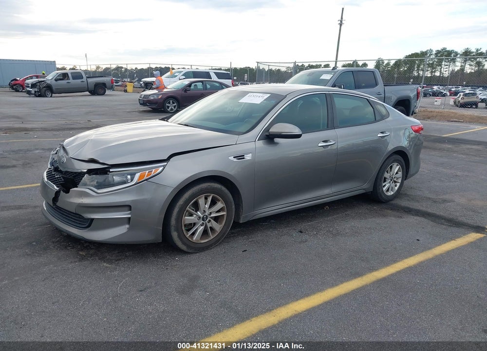 2016 KIA OPTIMA LX VIN: 5XXGT4L38GG108622