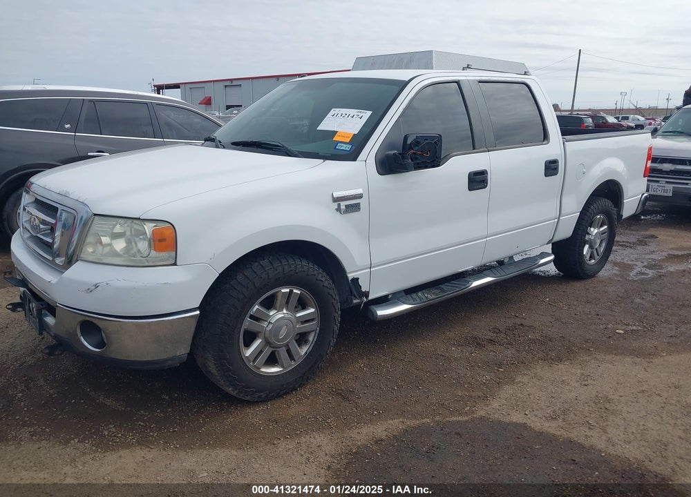 2008 FORD F-150 VIN: 1FTRW12W98KE94467