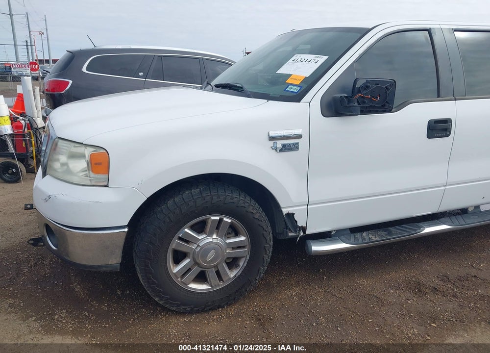 2008 FORD F-150 VIN: 1FTRW12W98KE94467
