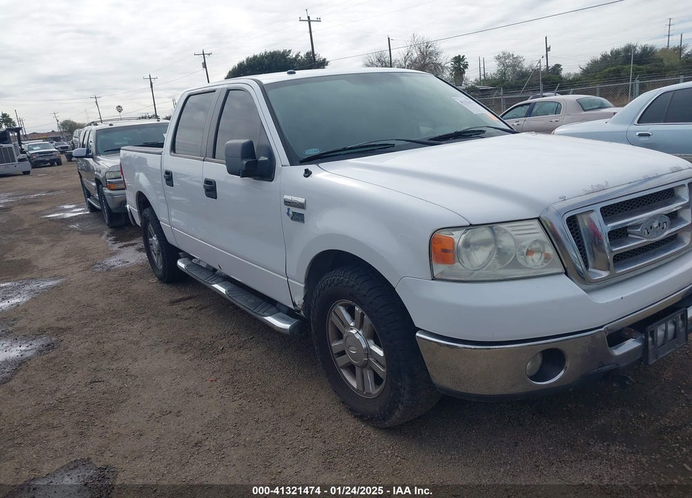 2008 FORD F-150 VIN: 1FTRW12W98KE94467