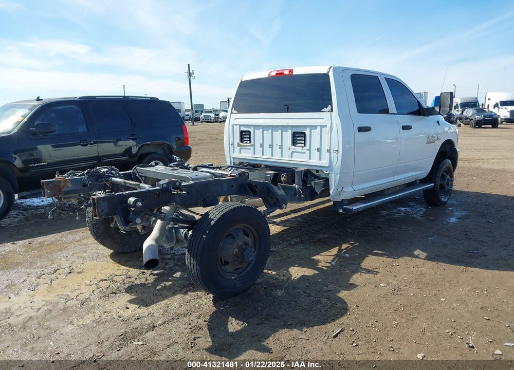 2018 RAM 3500 TRADESMAN  4X4 8' BOX VIN: 3C63RRGL8JG339195