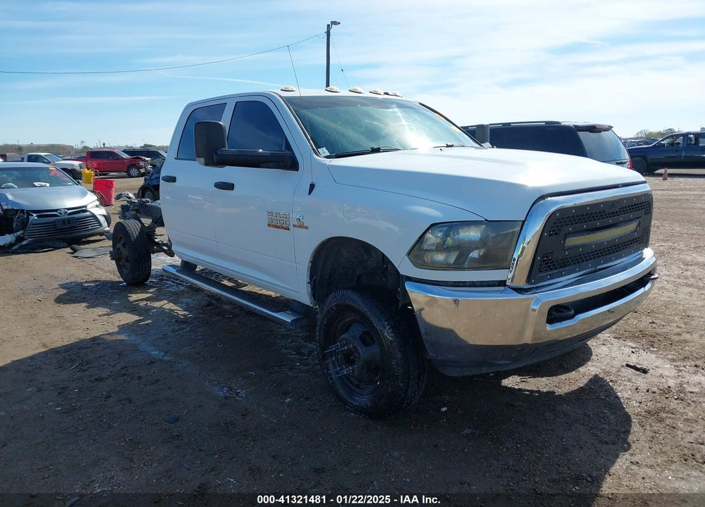 2018 RAM 3500 TRADESMAN  4X4 8' BOX VIN: 3C63RRGL8JG339195