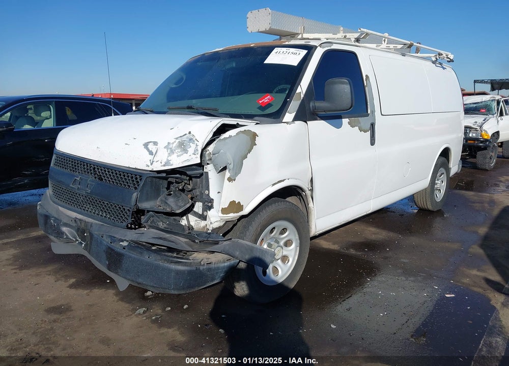 2011 CHEVROLET EXPRESS 1500 WORK VAN VIN: 1GCSGAFXXB1118553