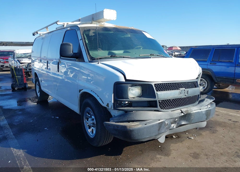 2011 CHEVROLET EXPRESS 1500 WORK VAN VIN: 1GCSGAFXXB1118553