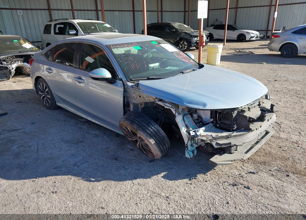 2022 HONDA CIVIC EX VIN: 2HGFE1F74NH314079