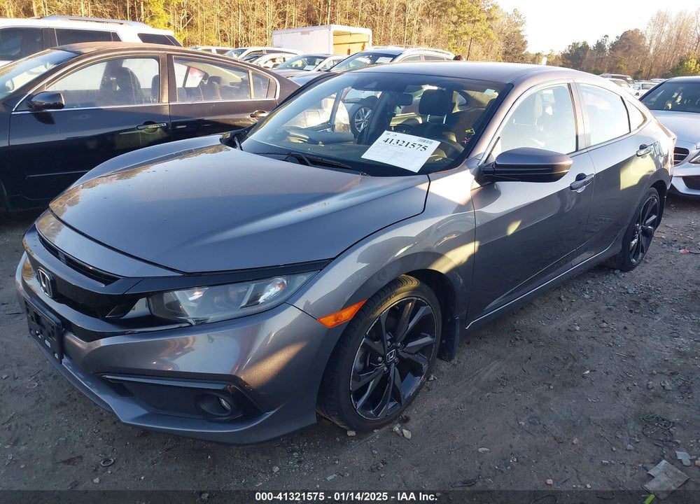 2019 HONDA CIVIC SPORT VIN: 19XFC2F83KE016486