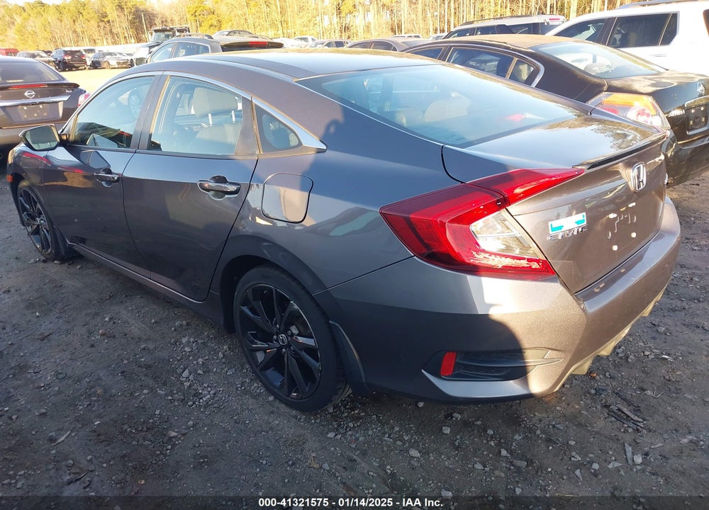 2019 HONDA CIVIC SPORT VIN: 19XFC2F83KE016486