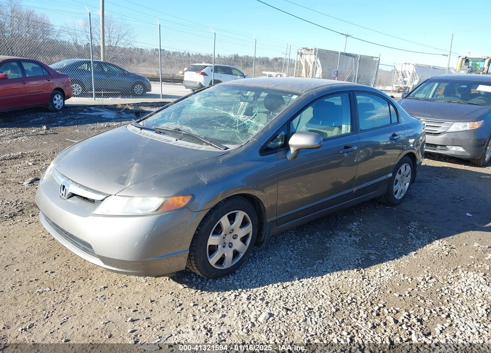 2008 HONDA CIVIC LX VIN: 1HGFA16548L083671