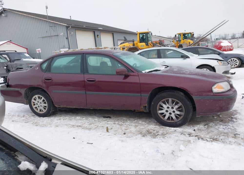 2003 CHEVROLET IMPALA VIN: 2G1WF52EX39129848
