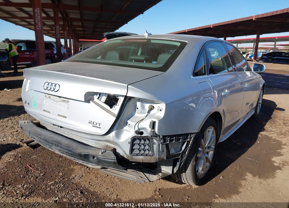 2014 AUDI A4 VIN: WAUFFAFLXEN013149