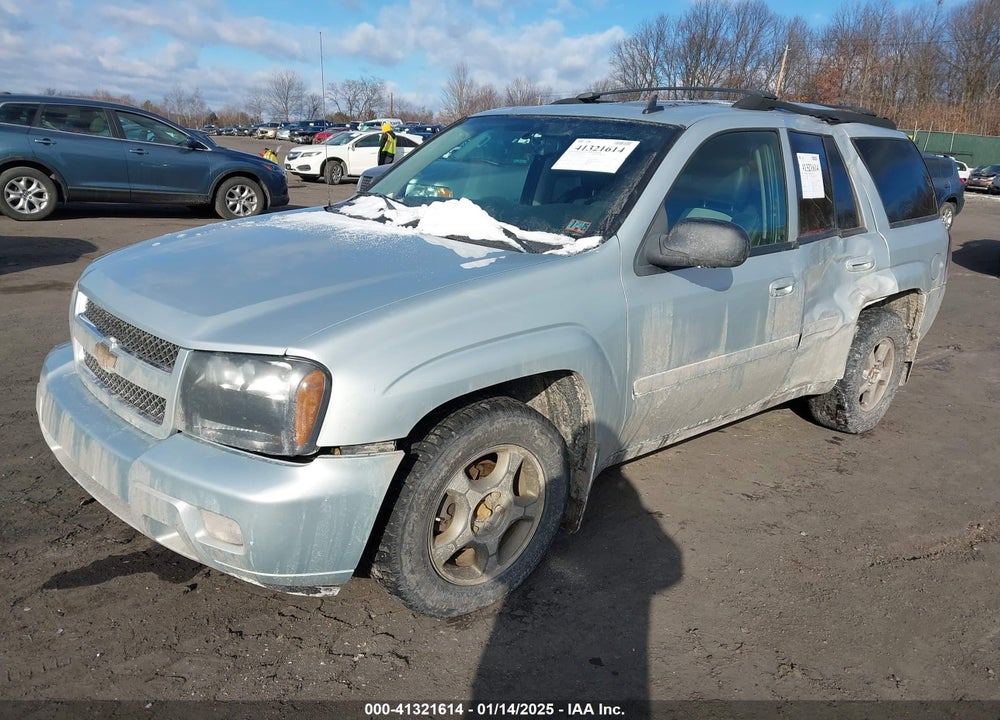 2008 CHEVROLET TRAILBLAZER LT VIN: 1GNDT13S582149054