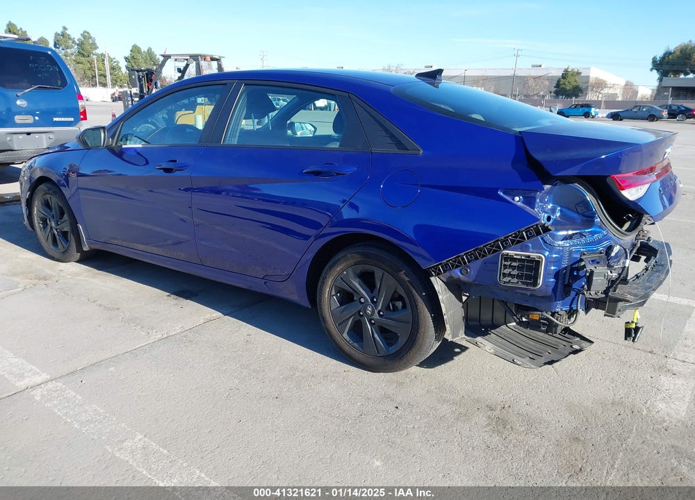 2023 HYUNDAI ELANTRA HYBRID BLUE VIN: KMHLM4AJ1PU059900