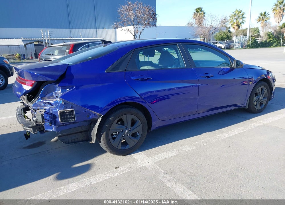 2023 HYUNDAI ELANTRA HYBRID BLUE VIN: KMHLM4AJ1PU059900