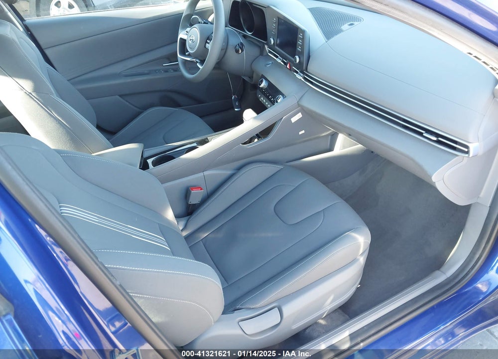 2023 HYUNDAI ELANTRA HYBRID BLUE VIN: KMHLM4AJ1PU059900