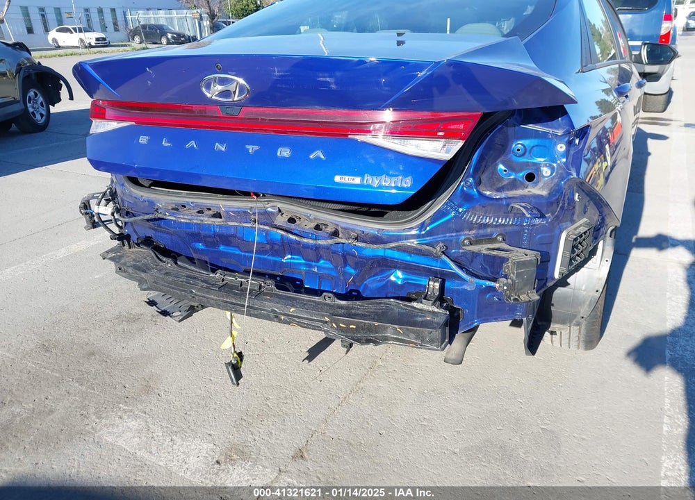 2023 HYUNDAI ELANTRA HYBRID BLUE VIN: KMHLM4AJ1PU059900