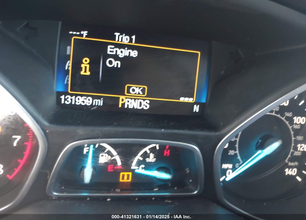 2017 FORD ESCAPE SE VIN: 1FMCU0G98HUE09174